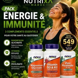 Pack Energie & Immunite (3 Complements Essentiels)